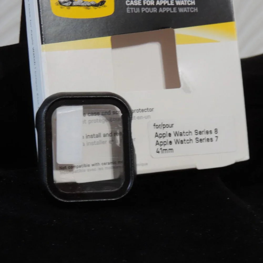 Five (5) 40mm Smartwatch Bumpers Otterbox & other brands. Two w/ Screen Guards